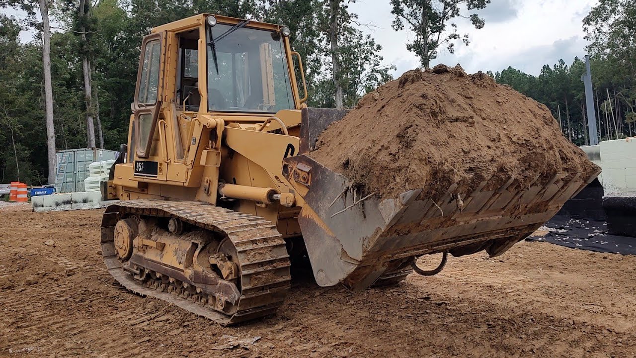 I Hope The Loader Dont Fall Into The Basement! Full Backfilling!