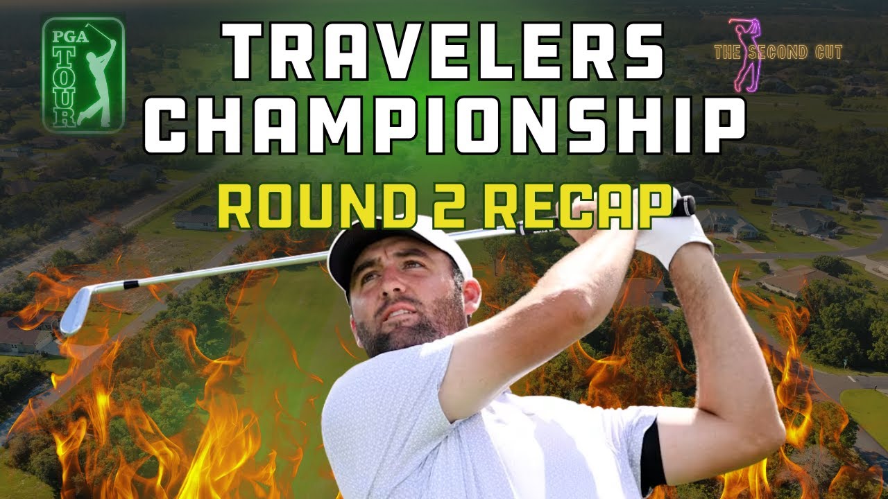 Обзор 2-го раунда Travelers Championship | Турнирная таблица, главные события, ключевые игроки