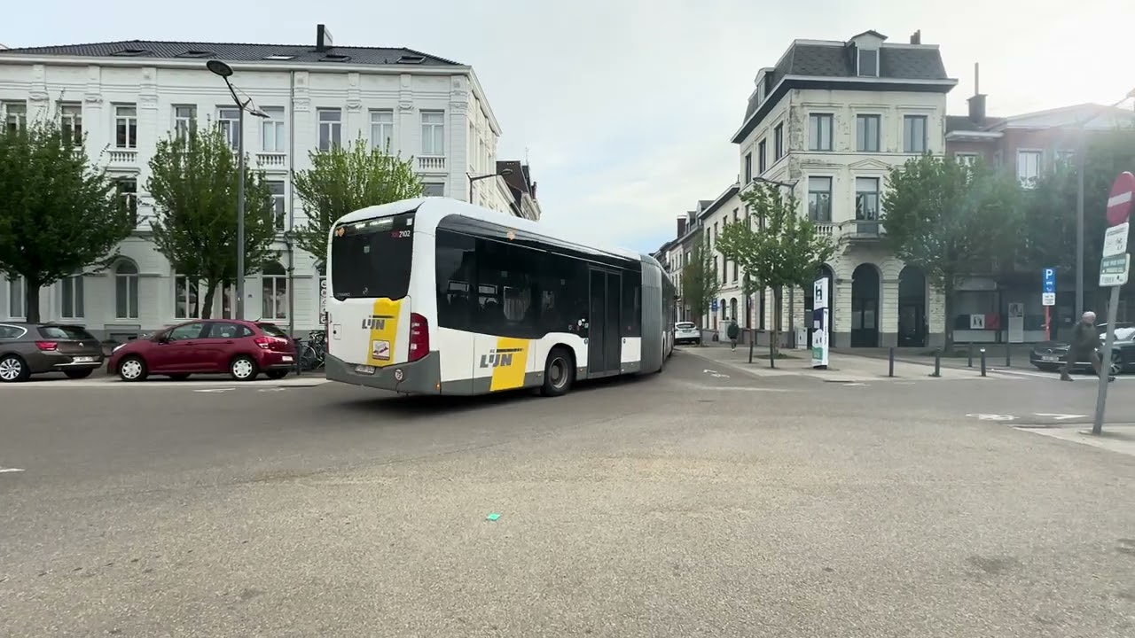 Mercedes-Benz eCitaro G (656065) op Lijn 313 te Tienen station