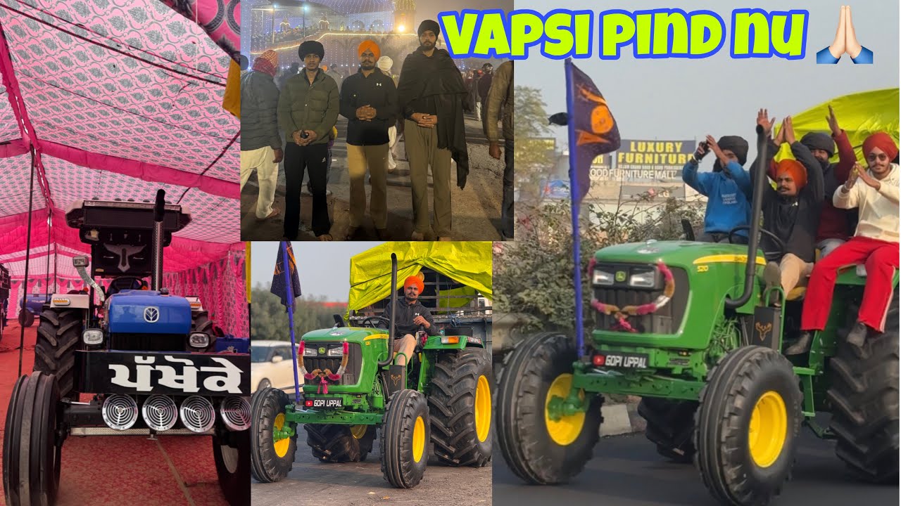 shri fatehgarh sahib tu vapsi 🙏🏻 pind nu // dhillon preet da 3630 🔥