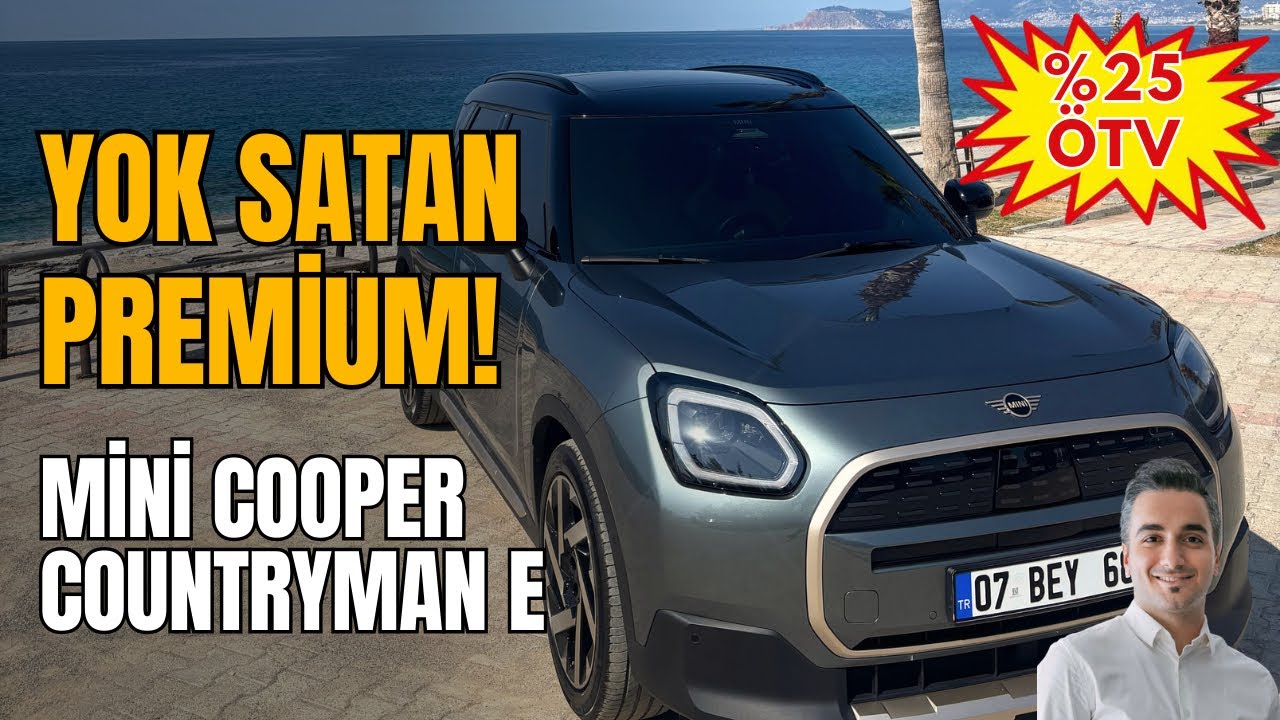 En Mantıklı Premium Elektrikli Mi? Mini Cooper Countryman E İncelemesi