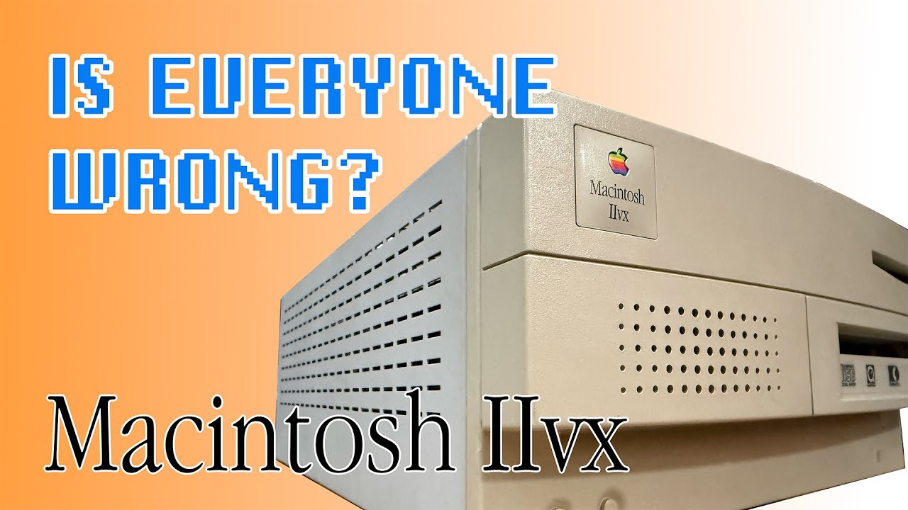 Is Everyone Wrong About the Macintosh IIvx?