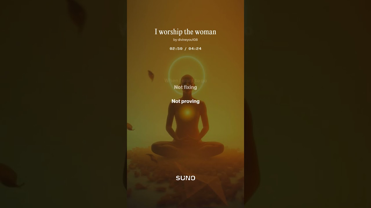 I worship the woman