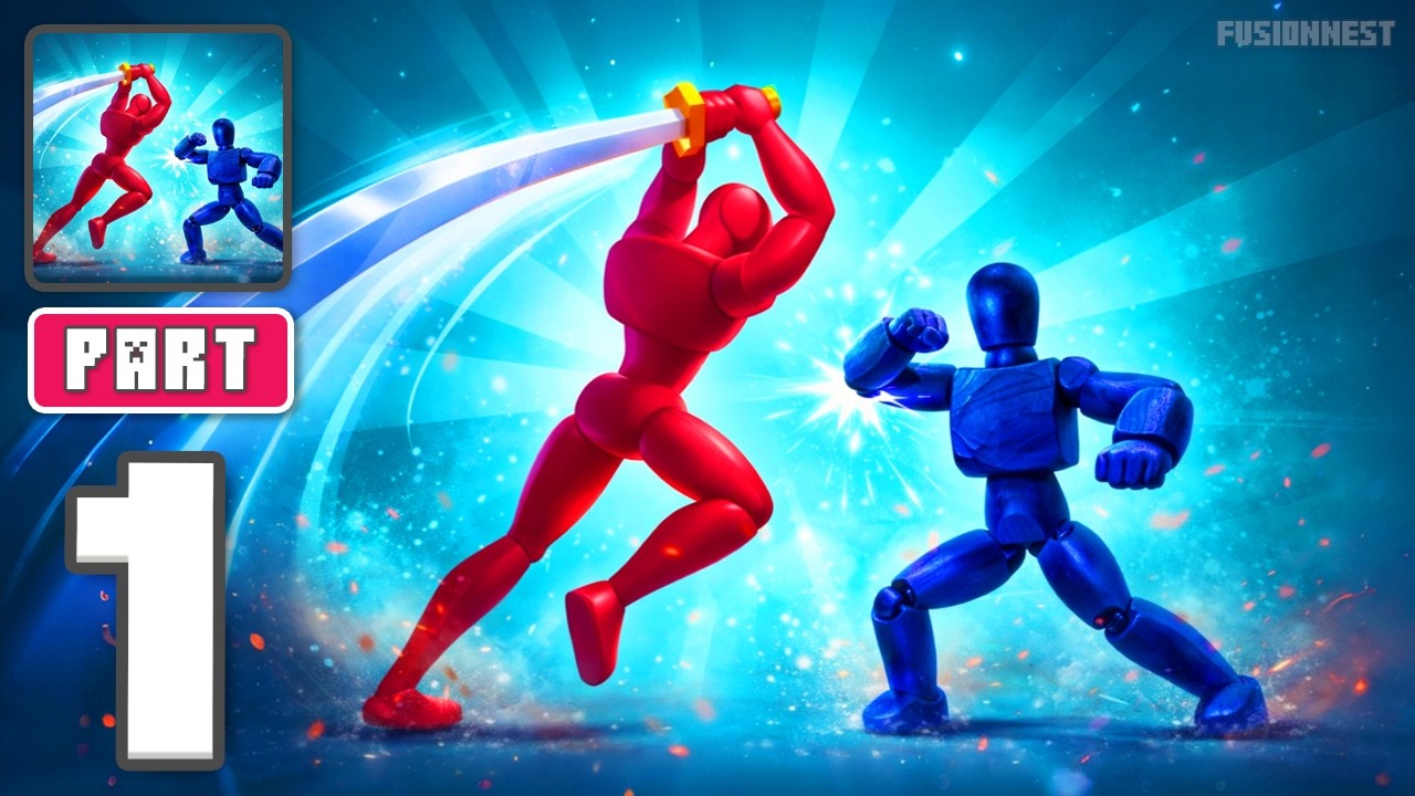 Sword Master: Ragdoll Fight 3D - Gameplay Walkthrough Part 1 - Cut Bounce Win (iOS, Android)