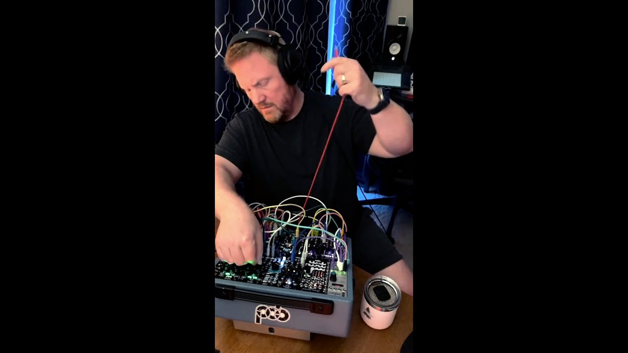 shock and awe - pob (live eurorack dystopian synth performance)