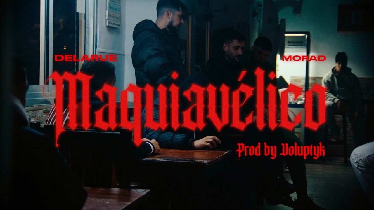 DELARUE - MAQUIAVELICO FEAT. MORAD | PROD. VOLUPTYK (VISUALIZER)