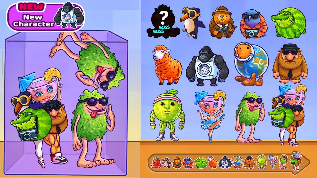 Merge Fellas Italian Brainrot 2 - New Characters | New Mode Maker - Max Level Gameplay