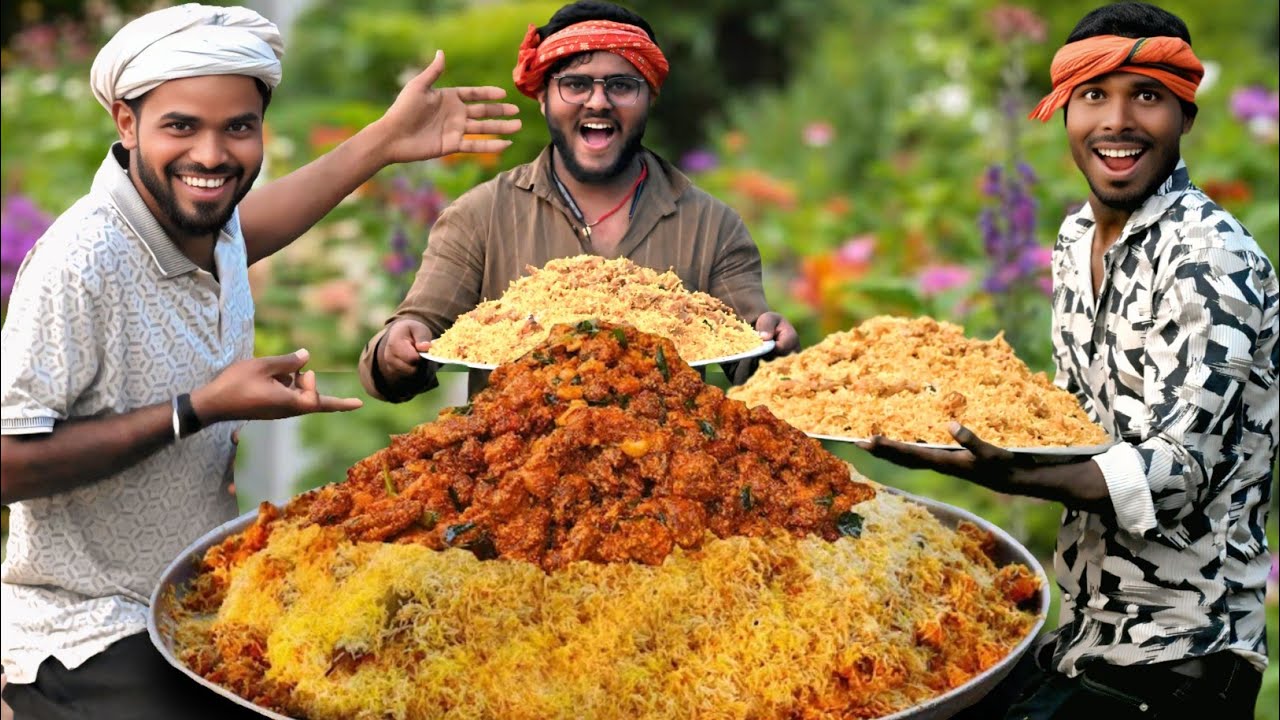 बाप रे! केतना टेस्टी बनल है ई चिकन बिरयानी - एक बार जरूर देखूँ | Chicken biryani recipe | 