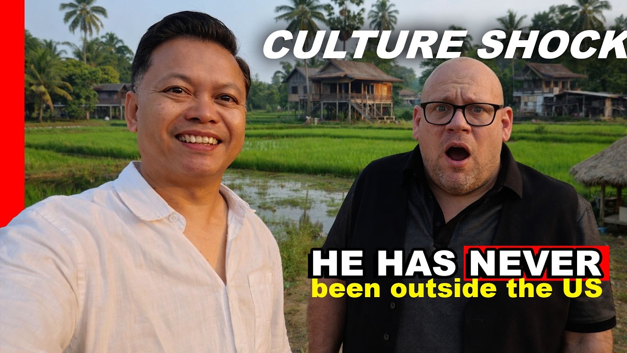 He’s Never Left the US… So I Took Him to Cambodia