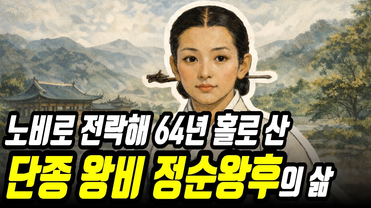 조선 최대 비극의 단종 왕비, 18세에 노비로 전락해 64년을 홀로 산 정순왕후