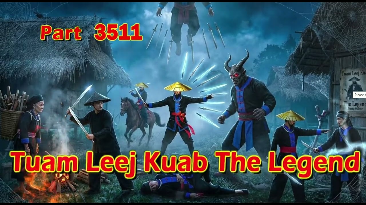 Tuam Leej Kuab The Legend Hmong Warrior  (Part 3511)