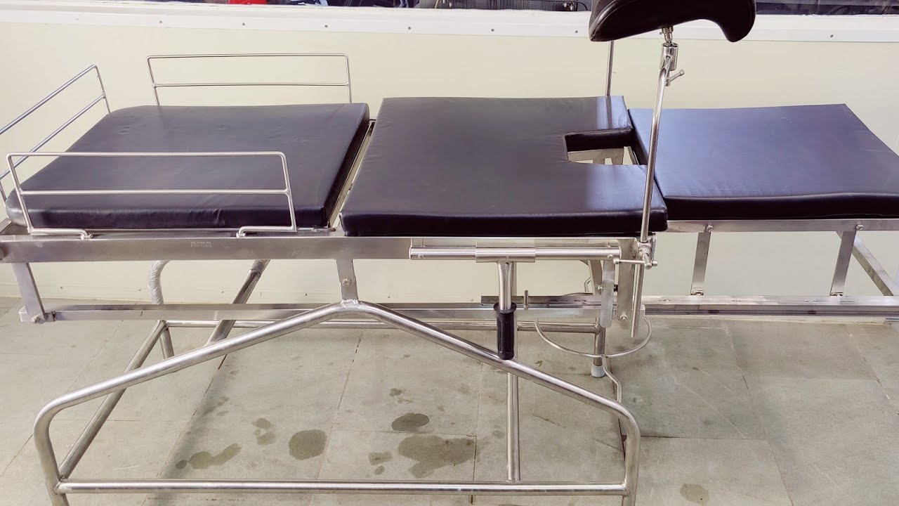 Full SS Telescopic Labour Table (Fix Height)