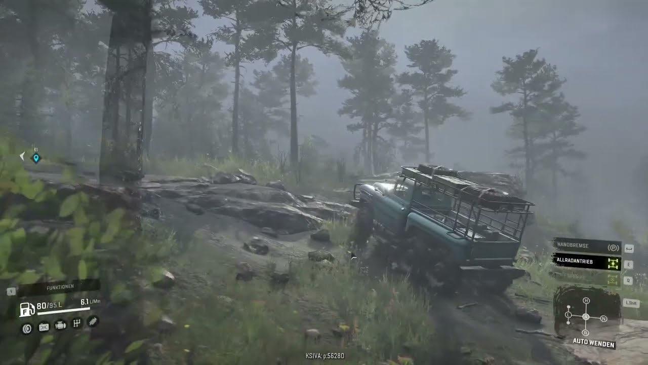 Lets Play Spintires Snowrunner #212 Erkundung: Steinbruch, Taimyr, Russische Föderation