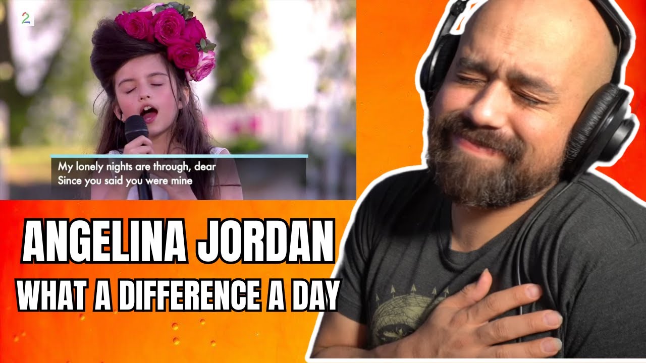 Angelina Jordan Reaction: Classical Guitarist react to Angelina (8) What a Difference a Day Make