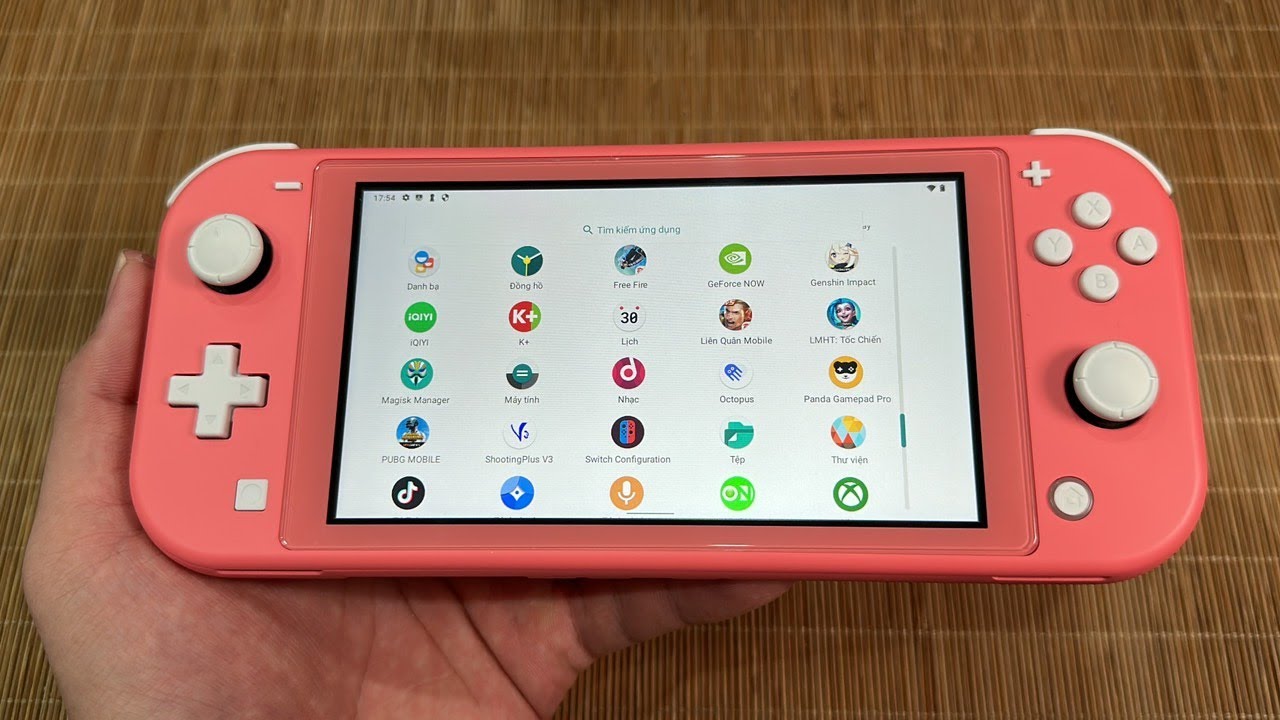 Android 11 trên máy Nintendo Switch cực kỳ hay ho