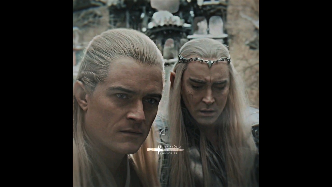 Legolas & Thranduil ~ You won't see me fall apart || #thehobbit #legolas #thranduil #leepace