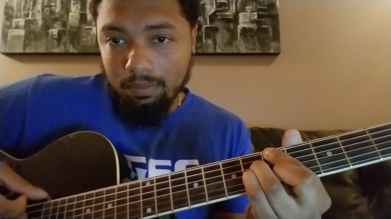 Jhene Aiko Spotless Mind Guitar Tutorial Video