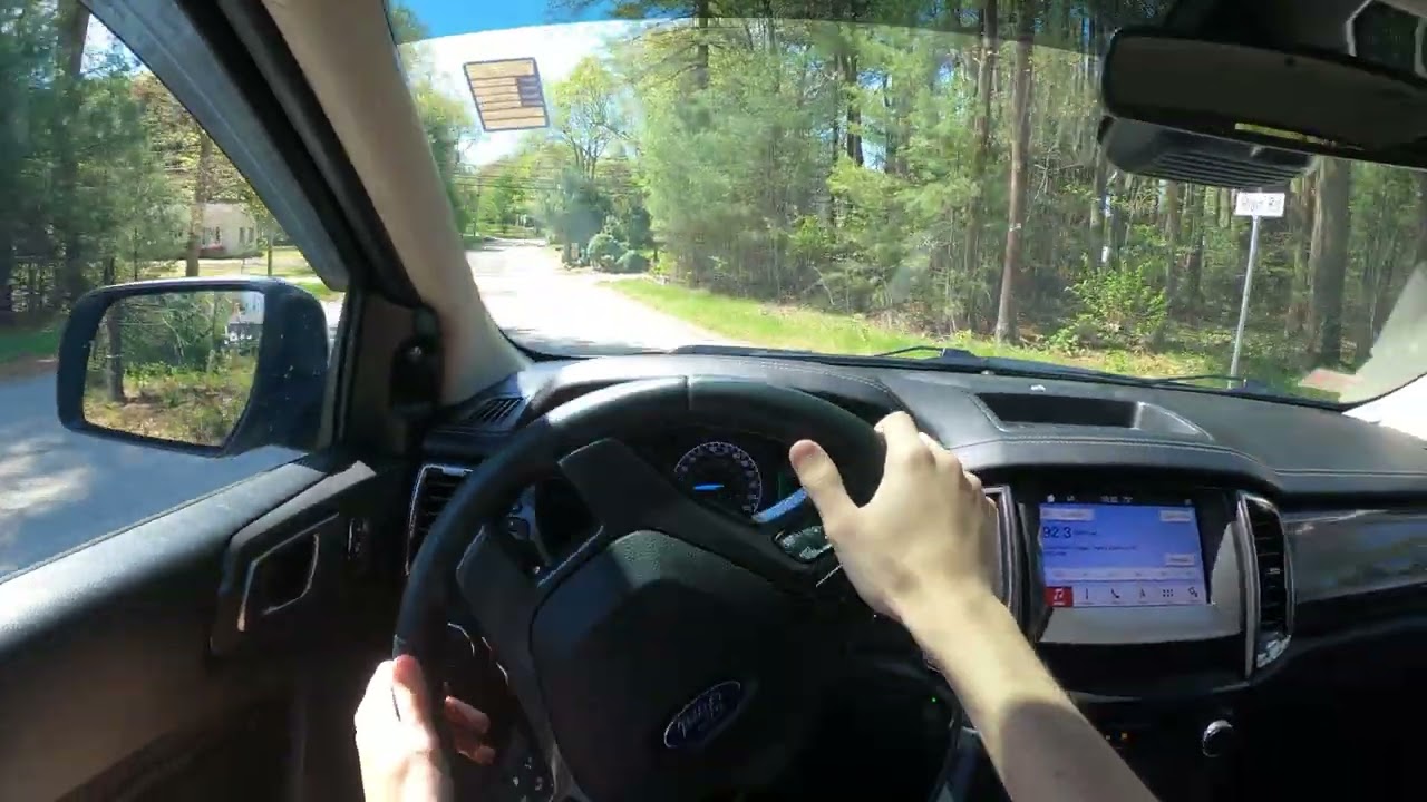 2019-2022 Ford Ranger Lariat Supercrew POV Test Drive, 0-60 // Radial Reviews