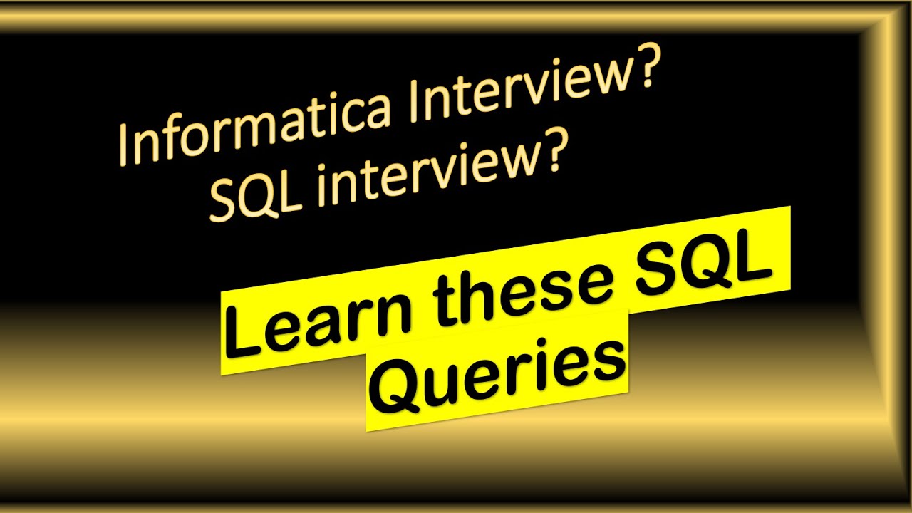 scenario based sql interview questions | ITTechTeach | Keerthi Trainings | advanced SQL queries #sql