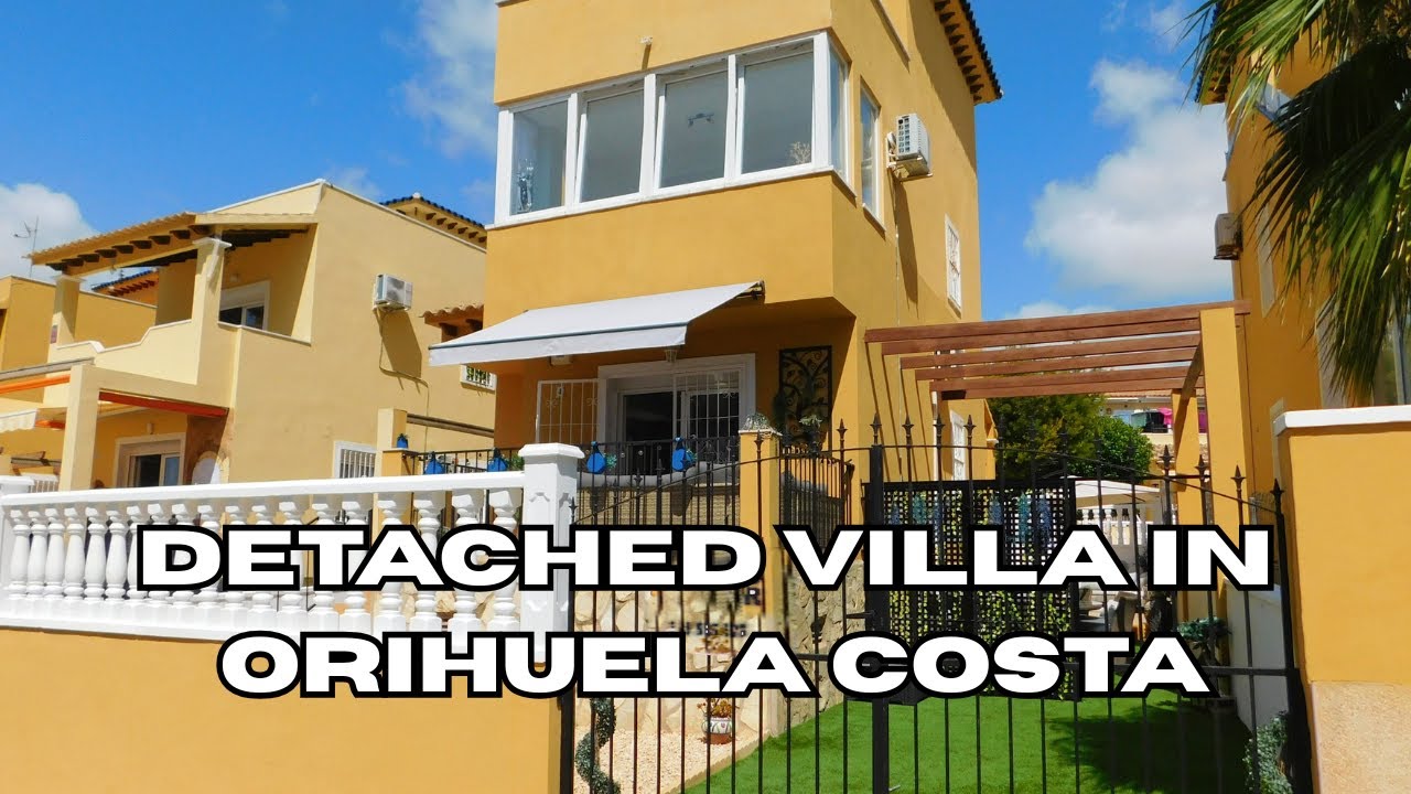 3 BED 3 BATH DETACHED VILLA IN ORIHUELA COSTA