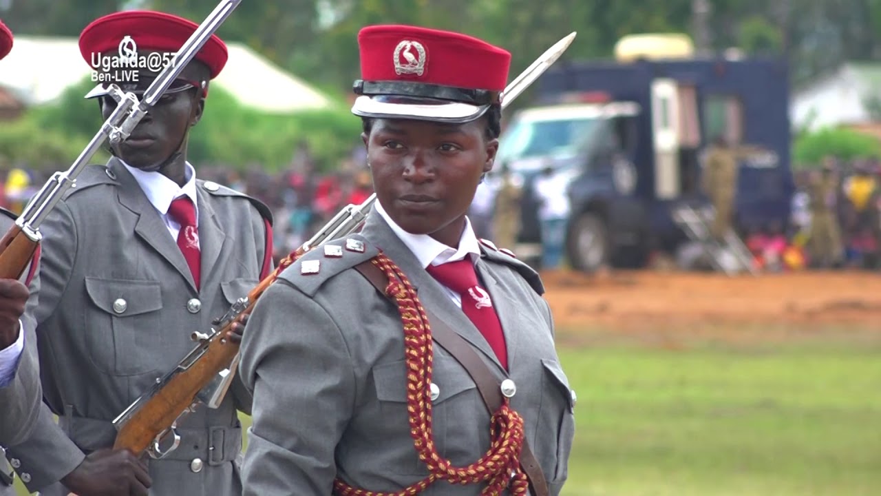 World Smartest Parade on Independence Day, Commanded by Women in Security forces - Uganda@57