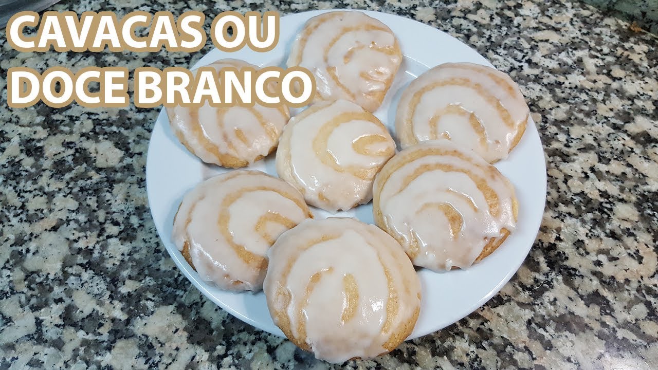 Como Faço Cavacas ou Doce Branco