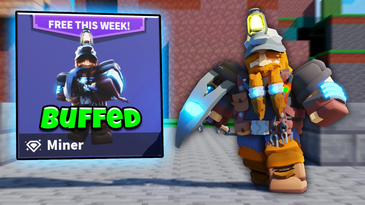 New Miner Buff + Free Kit Is The Best Update Ever (Roblox Bedwars)