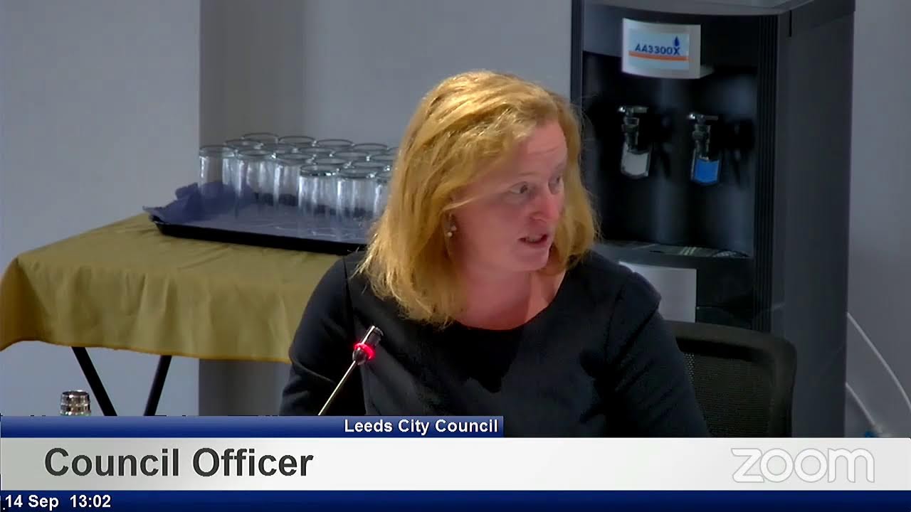 Leeds City Council - Scrutiny Board (Environment, Housing & Communities) - 14 September 2023