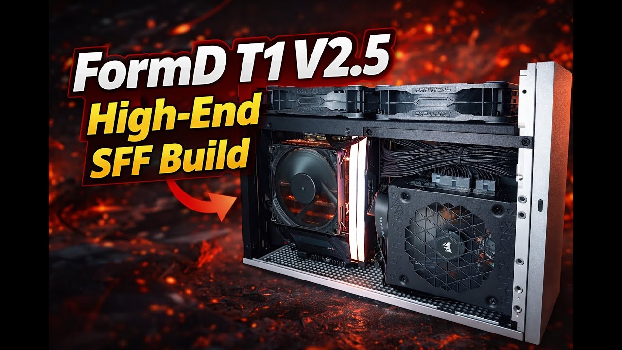 FormD T1 V2.5 - Ryzen 7 9800x3D -ASUS Prime 9070 XT
