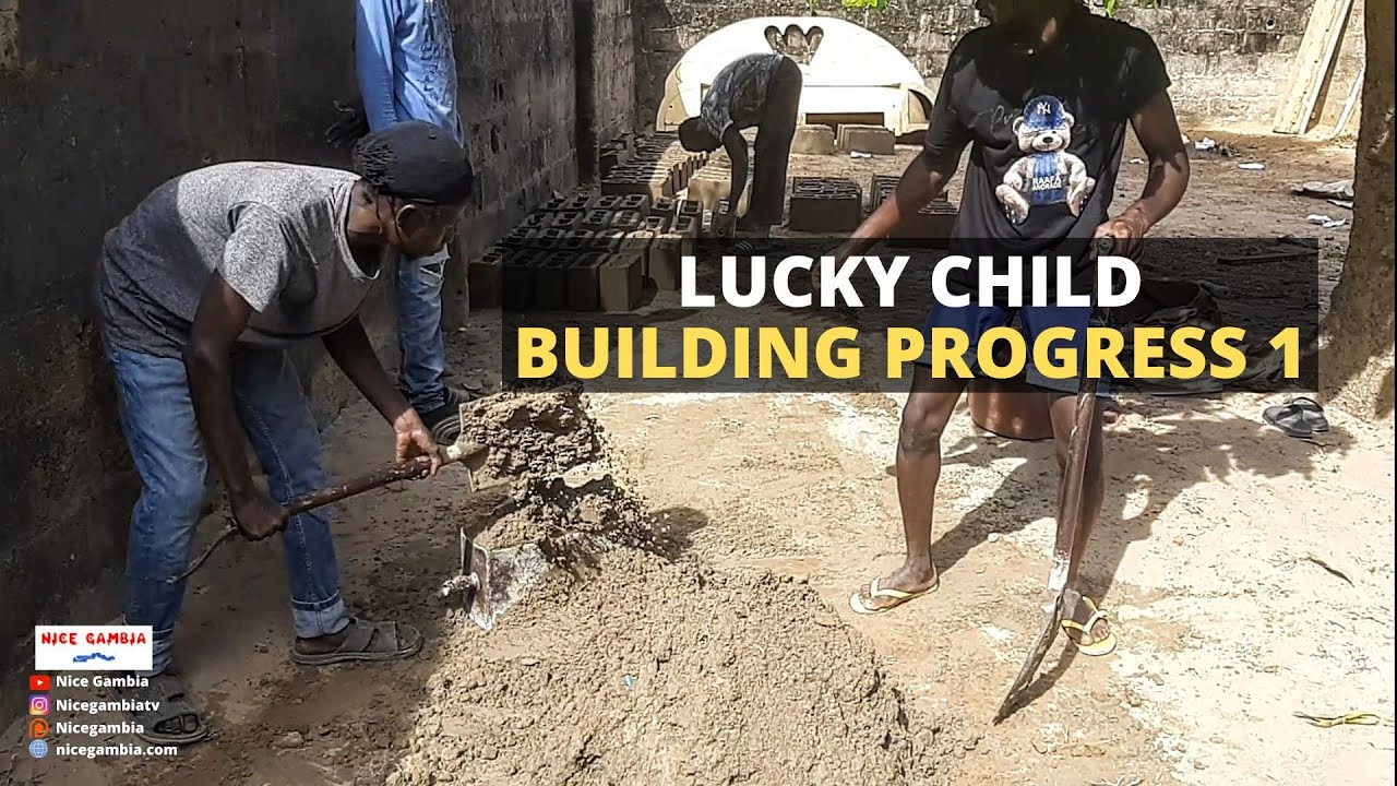 Update on Lucky Child's Building Project in The Gambia