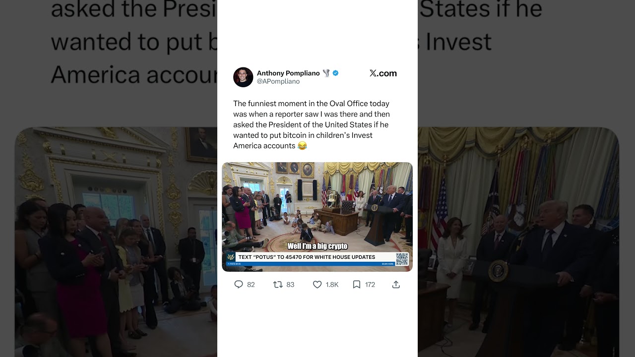 Will Bitcoin be in Trump Accounts?