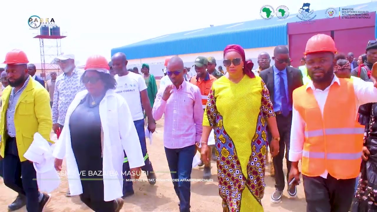 La Ministre d’Etat Eve Bazaiba s’est dite très fière des réalisations du PABEA-COBALT
