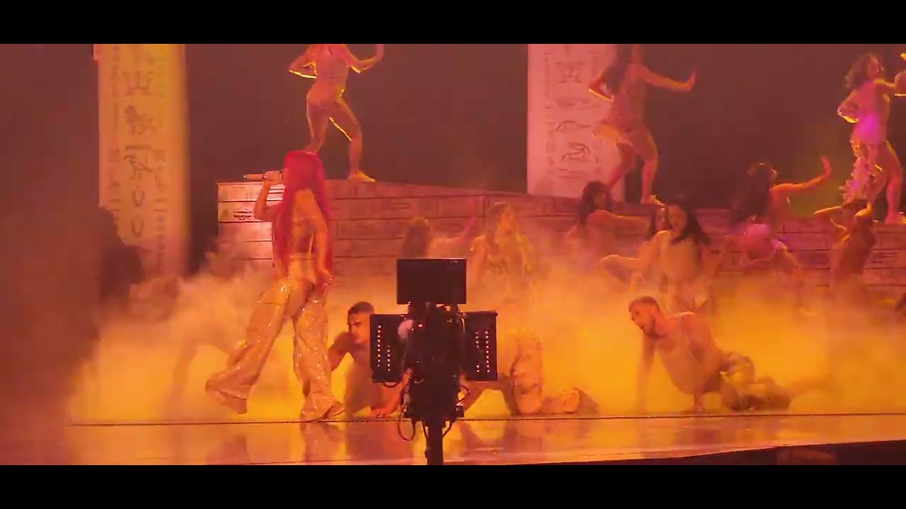 Karol G, Latin Grammys 2022, Cairo, karol G ovi on the drums CAIRO.