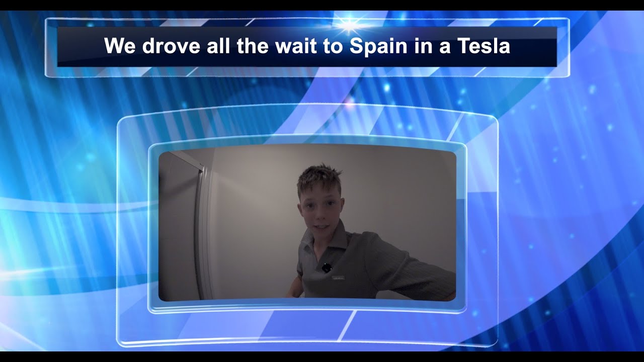 We drove to Spain in a Tesla Model Y std