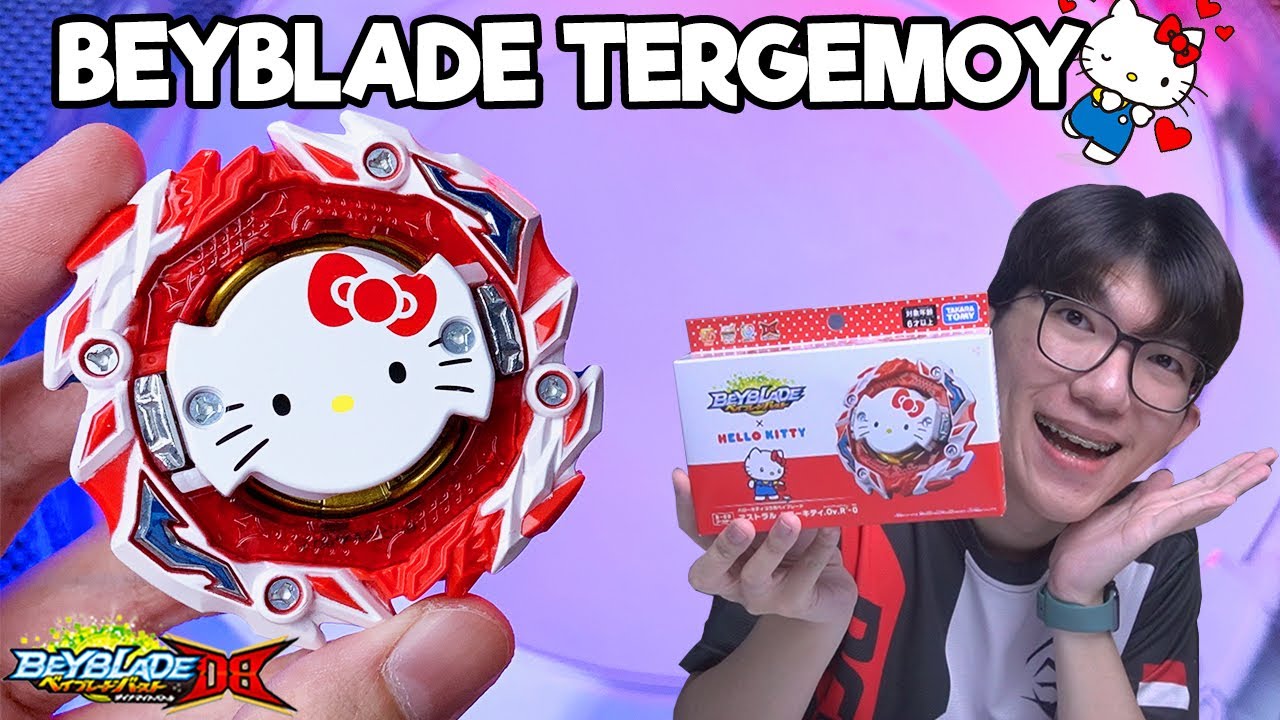 BEYBLADE HELLO KITTY INI ASLI OFFICIAL!! Unboxing Astral Hello Kitty - Beyblade Burst Indonesia