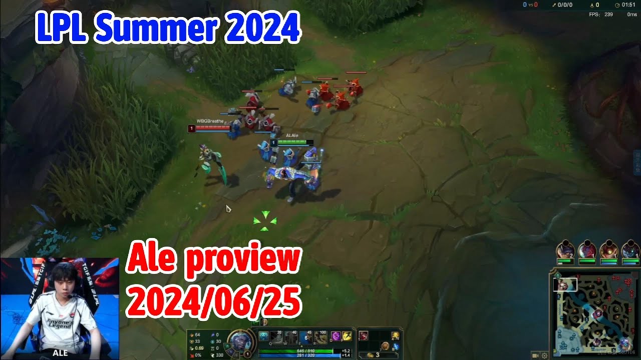 Ale proview 2024/06/25 ksante jax LPL summer | Ale 第一视角