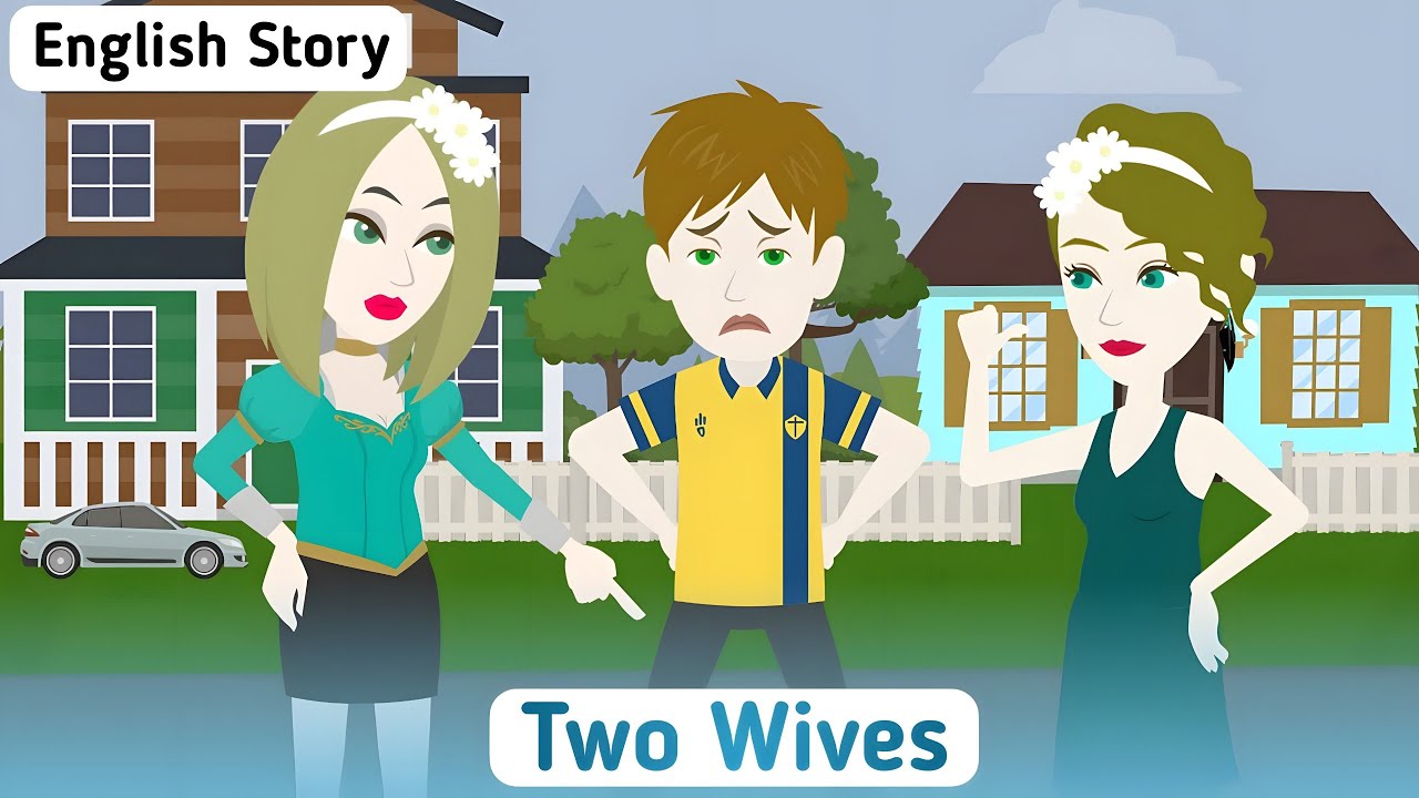 Two Wives: English Story | Animated Stories | English Cartoon Story