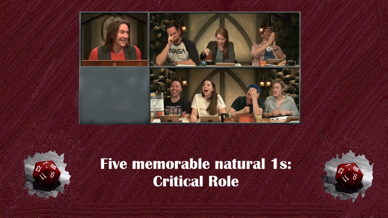 Five memorable natural 1s | Critical Role
