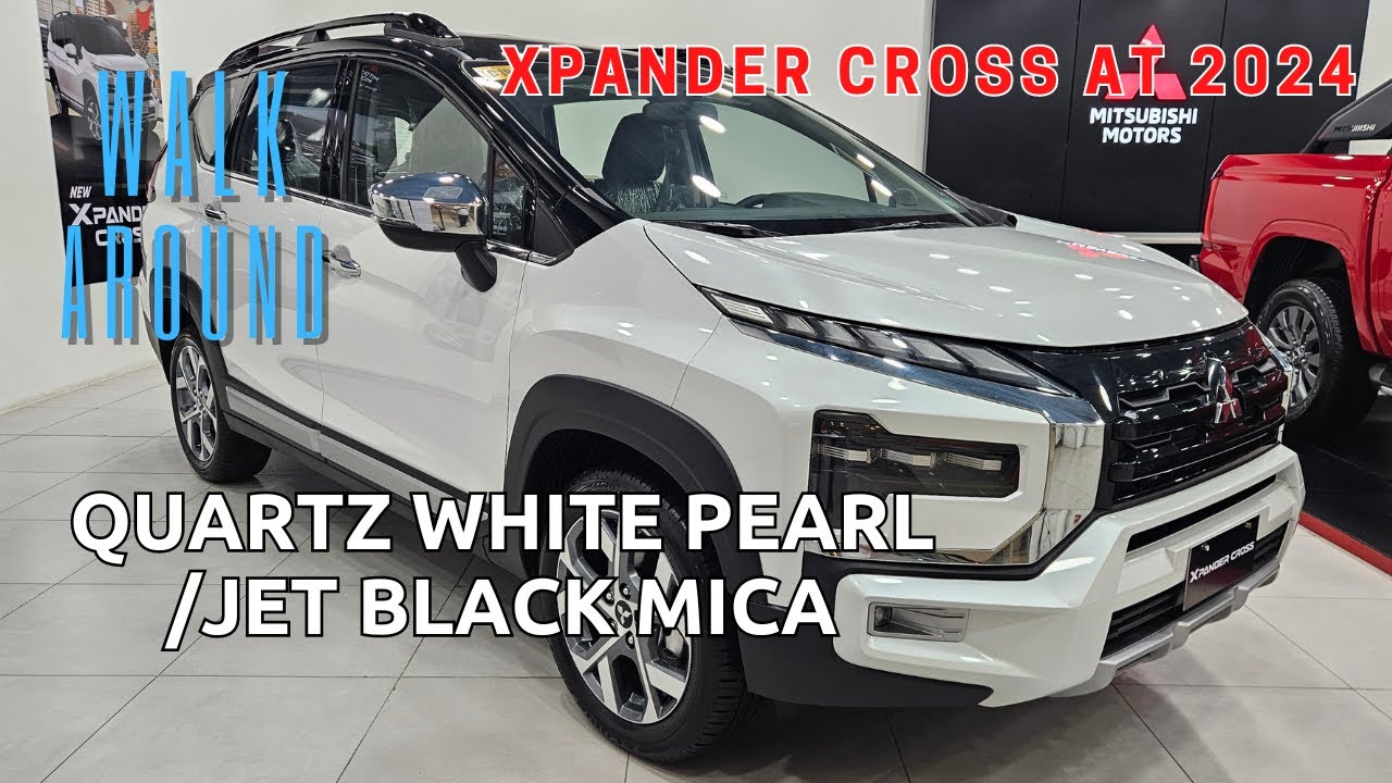 2024 Mitsubishi Xpander Cross A/T - (Quartz White Pearl /Jet Black Mica)