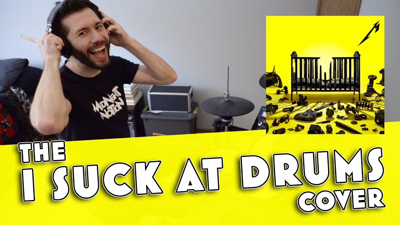 Drummer fails first time playing Metallica 