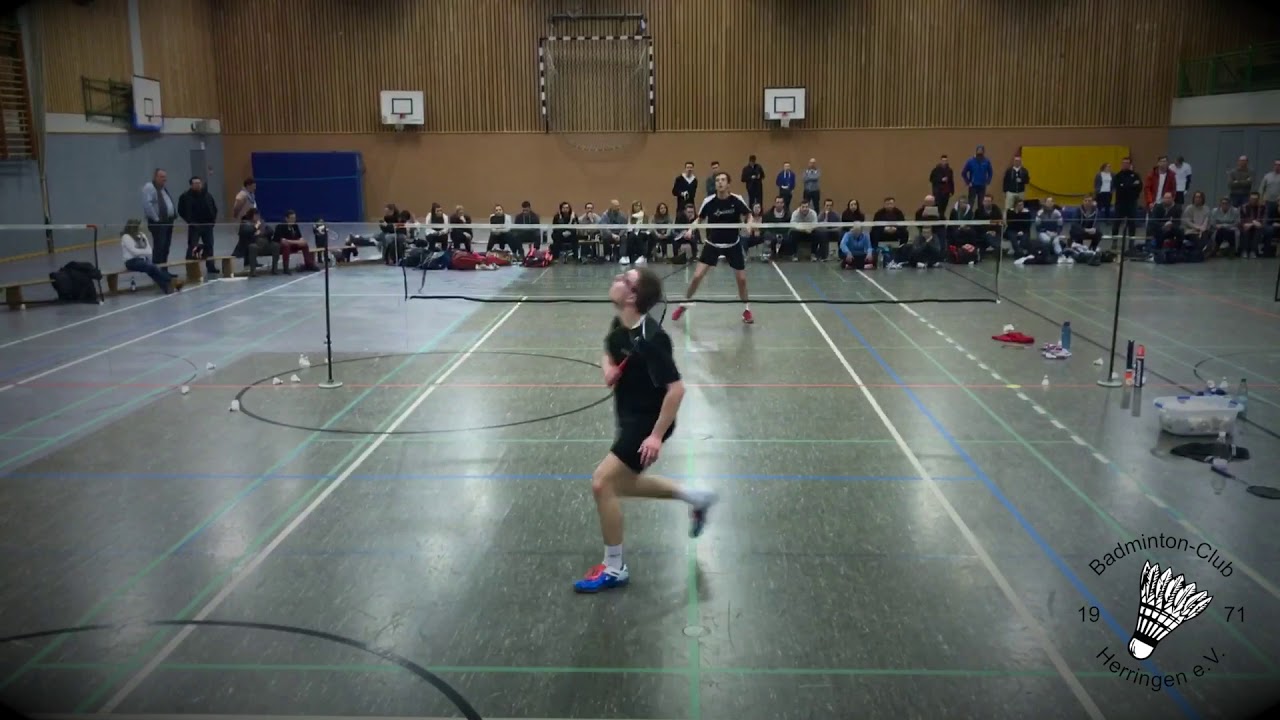 BC Herringen 1 - Warendorfer SU 1 Badminton Landesliga Spitzenspiel