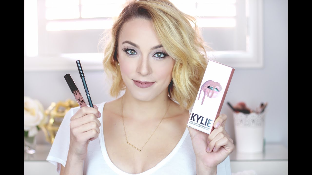 Lip Kit By Kylie Jenner Candy K Lip Tutorial | Kristen Gill