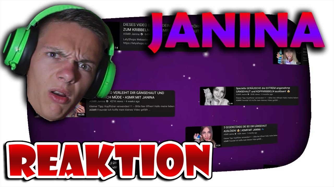 ASMR Janina, ich habe ein PROBLEM mit dir | AlphaKevin reagiert auf JustNero