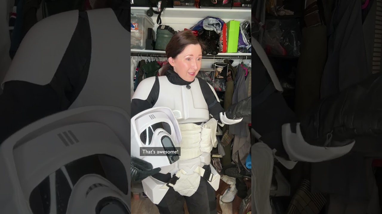 Anakin Skywalker arrives in the #costumecloset