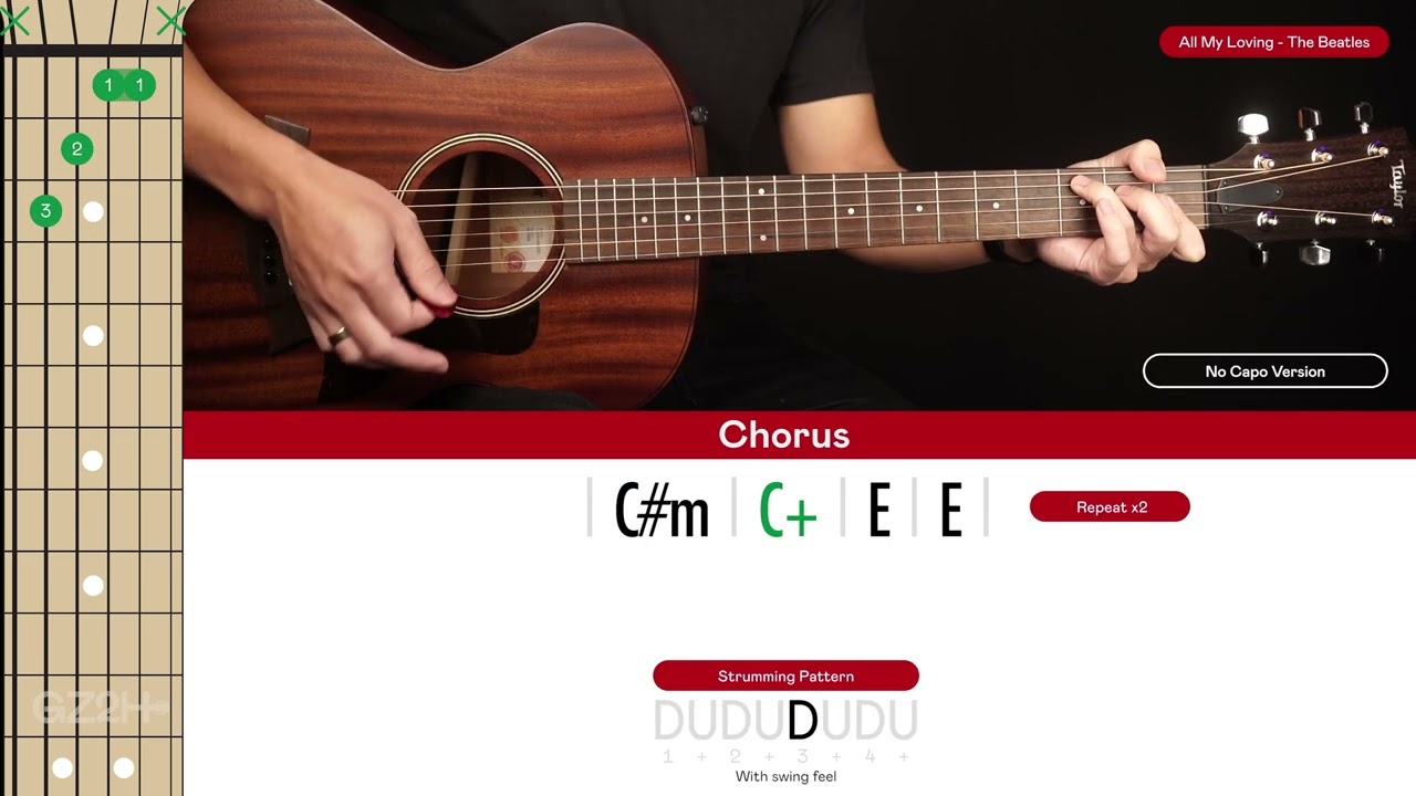 All My Loving Guitar Cover The Beatles 🎸|Tabs + Chords|