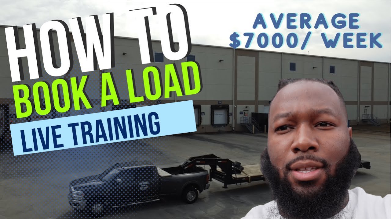 How to book a load (Live Training) for a Non CDL Hotshot in 2024 / How I average $7000 / week
