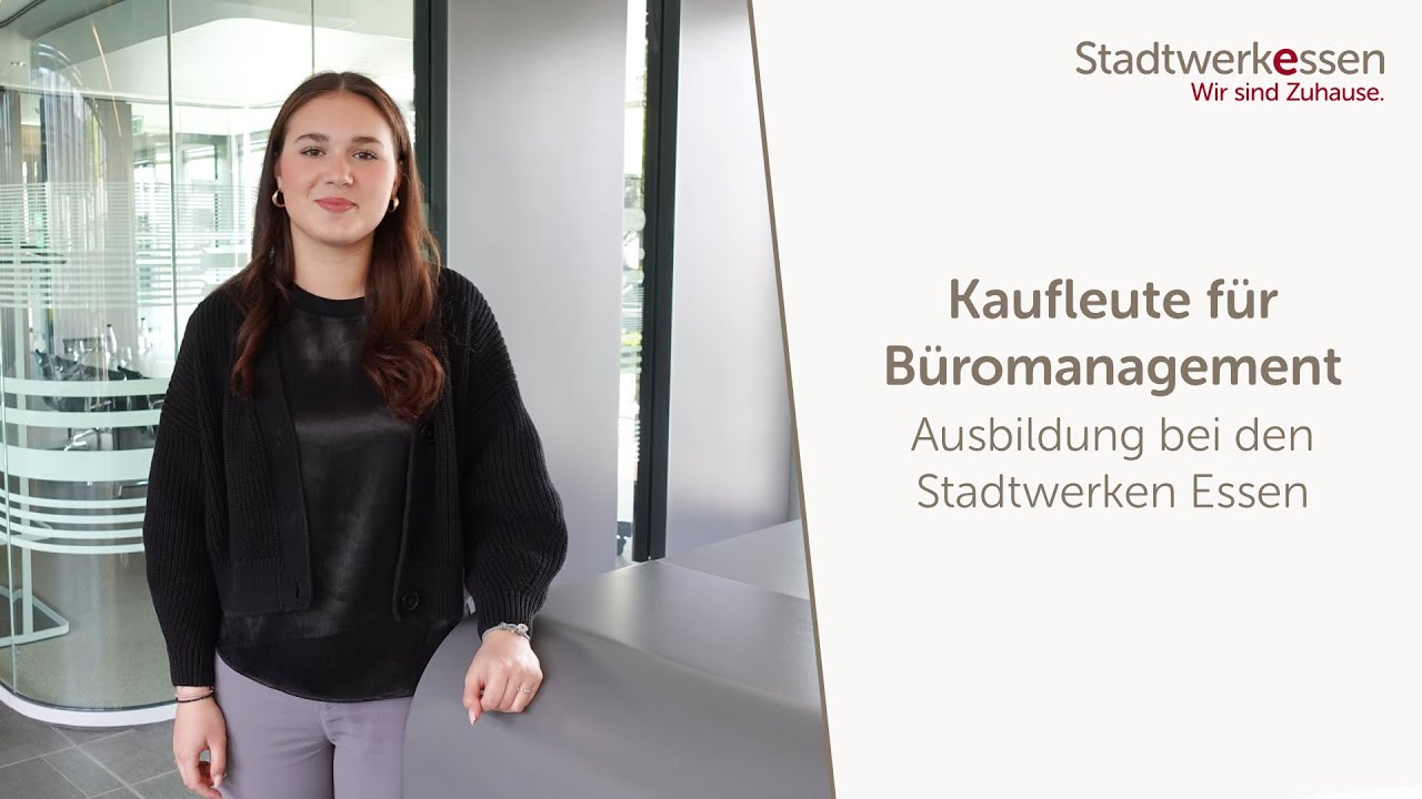 Kaufleute f&uuml;r B&uuml;romanagement: Milena Myridakis erz&auml;hlt von ihrem Azubi-Alltag.