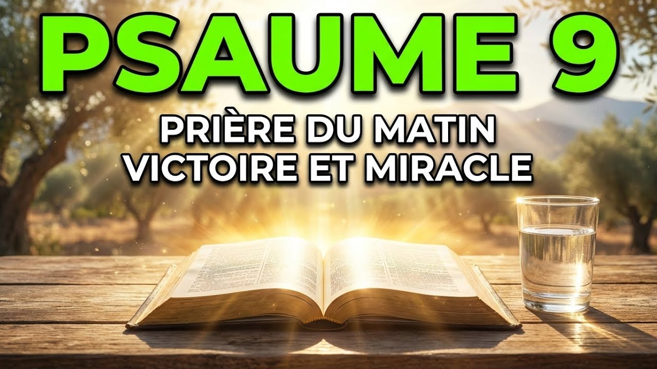PRIÈRE DU MATIN - PSAUME 9 POUR PROTECTION, VICTOIRE ET MIRACLE DIVIN