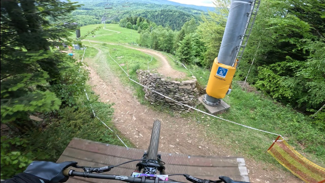 #LOCAL SERIES OF DOWNHILL #3 Zawoja przejazd mierzony.3:22.55sec 8 miejsce. #LSD