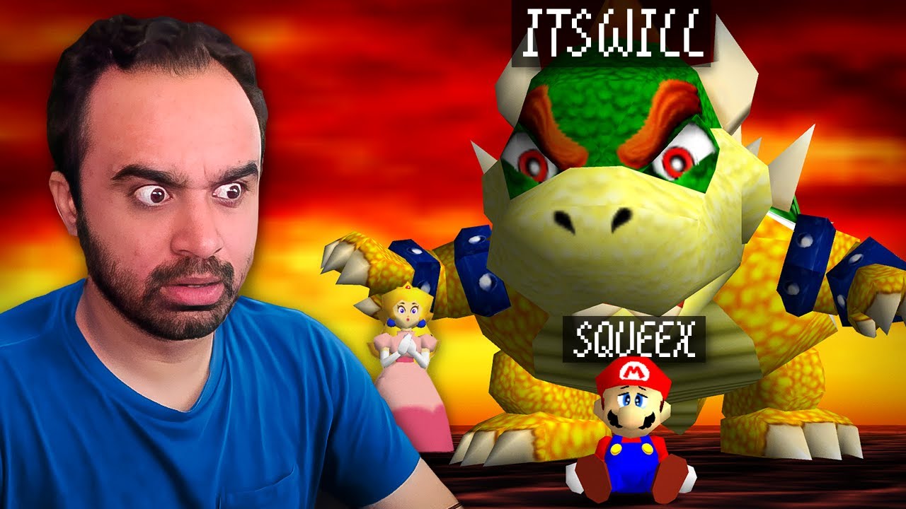I have to beat SM64 but my friend is trying to kill me (Bowser Hunt with Will)